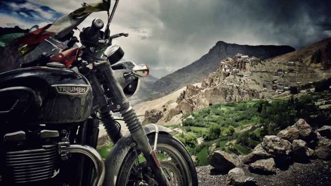 Bonneville to the Himalayas. A journey of rediscovering India