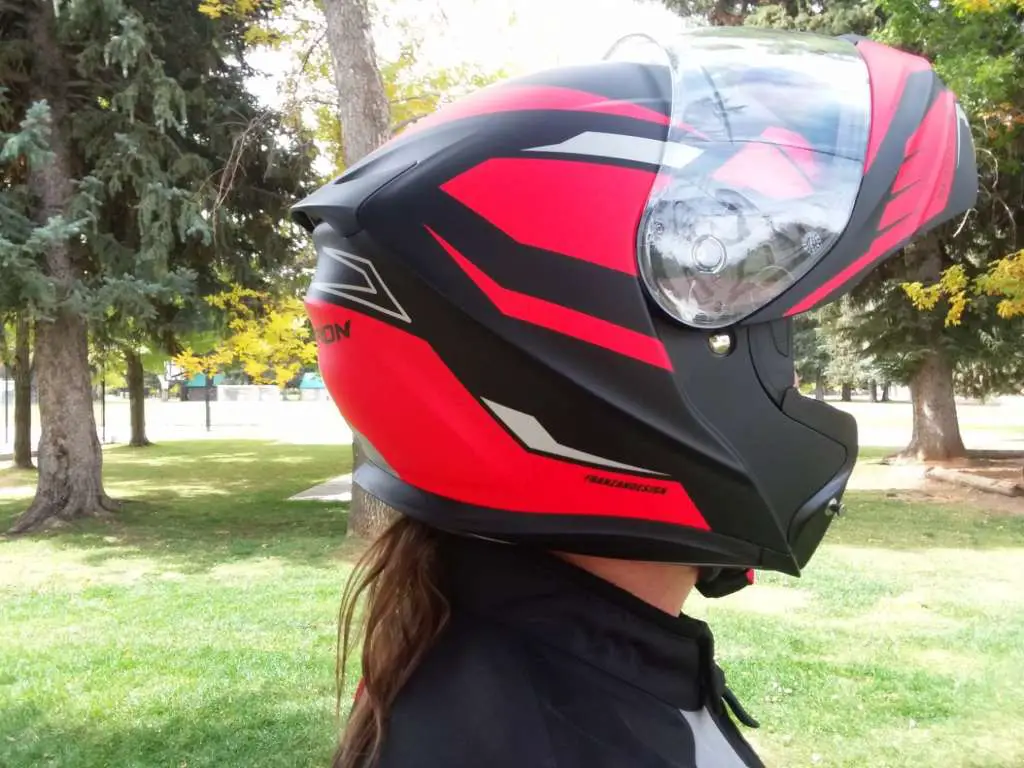 The EXO-GT920 pictured in profile to show design features.