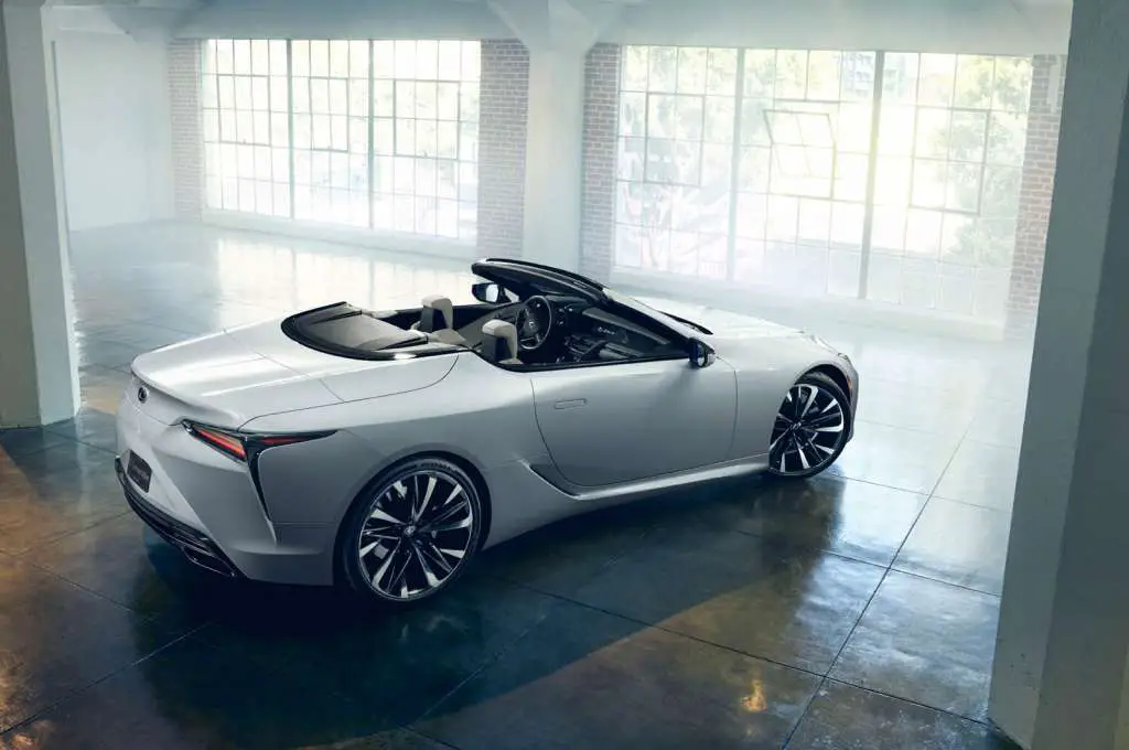 NAIAS 2019 News - LEXUS LC CONVERTIBLE CONCEPT MAKES WORLD DEBUT IN DETROIT