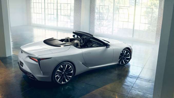 NAIAS 2019 News - LEXUS LC CONVERTIBLE CONCEPT MAKES WORLD DEBUT IN DETROIT