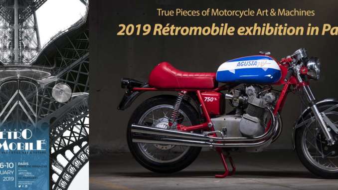 2019 Paris Rétromobile Exhibition: 100+ motorcycles from MV Agusta up for auction