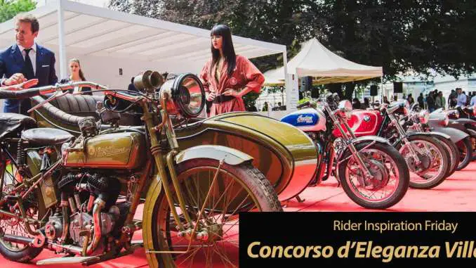 Rider Inspiration Friday: Motorcycle fascination at Concorso d’Eleganza Villa d’Este 2019