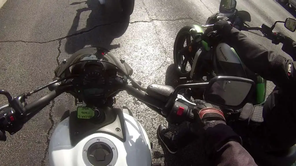 The minimalist cockpit of the 2019 Vulcan S.