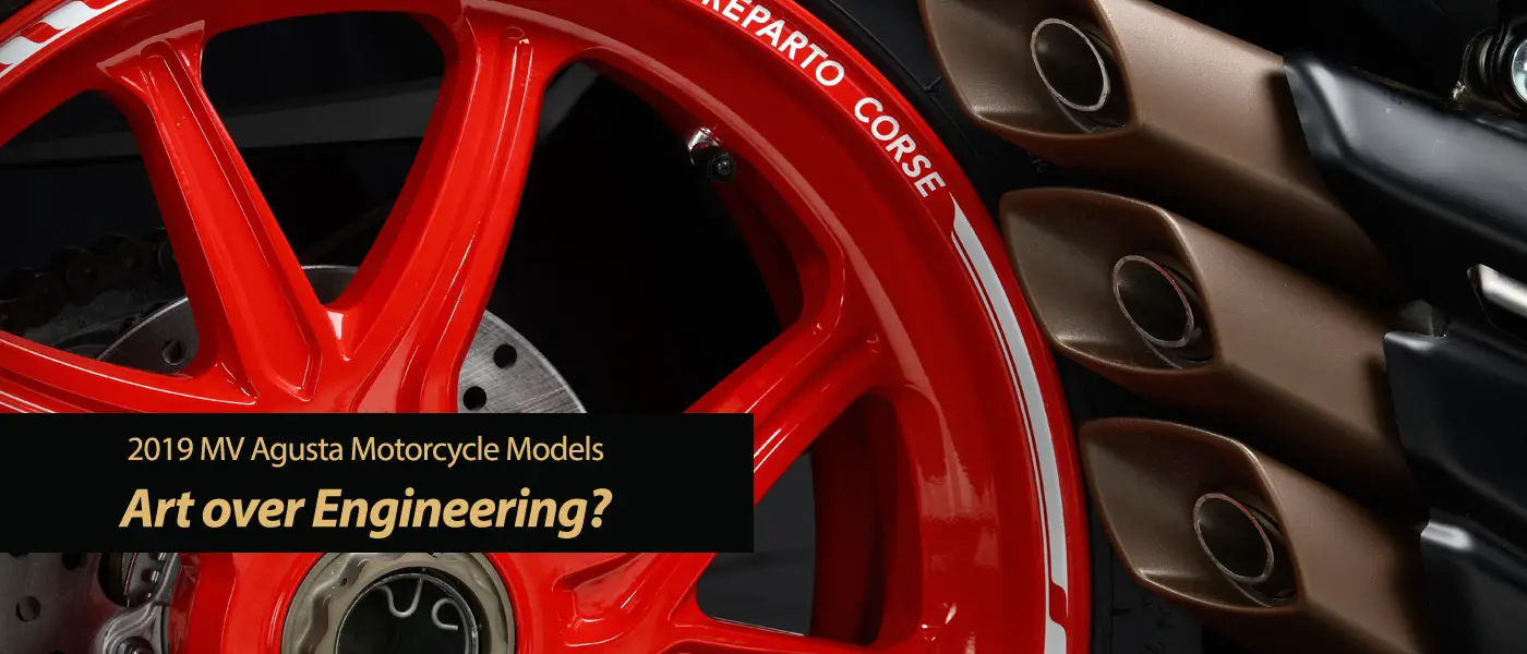 The New 2019 MV Agusta Model Lineup - Art Over Engineering?