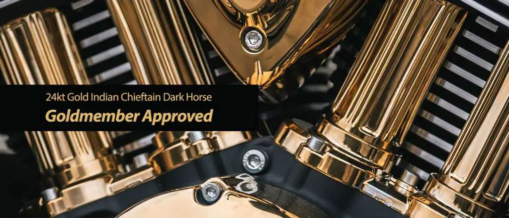 24kt Gold Zac Brown Collective Indian Chieftain Dark Horse