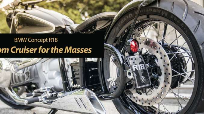 Cruiser Segment Shocker: BMW Motorrad Concept R18