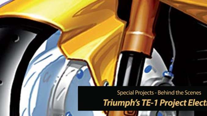 Project Triumph TE-1 Embarks on 2-Year Electric Motorcycle Strategy