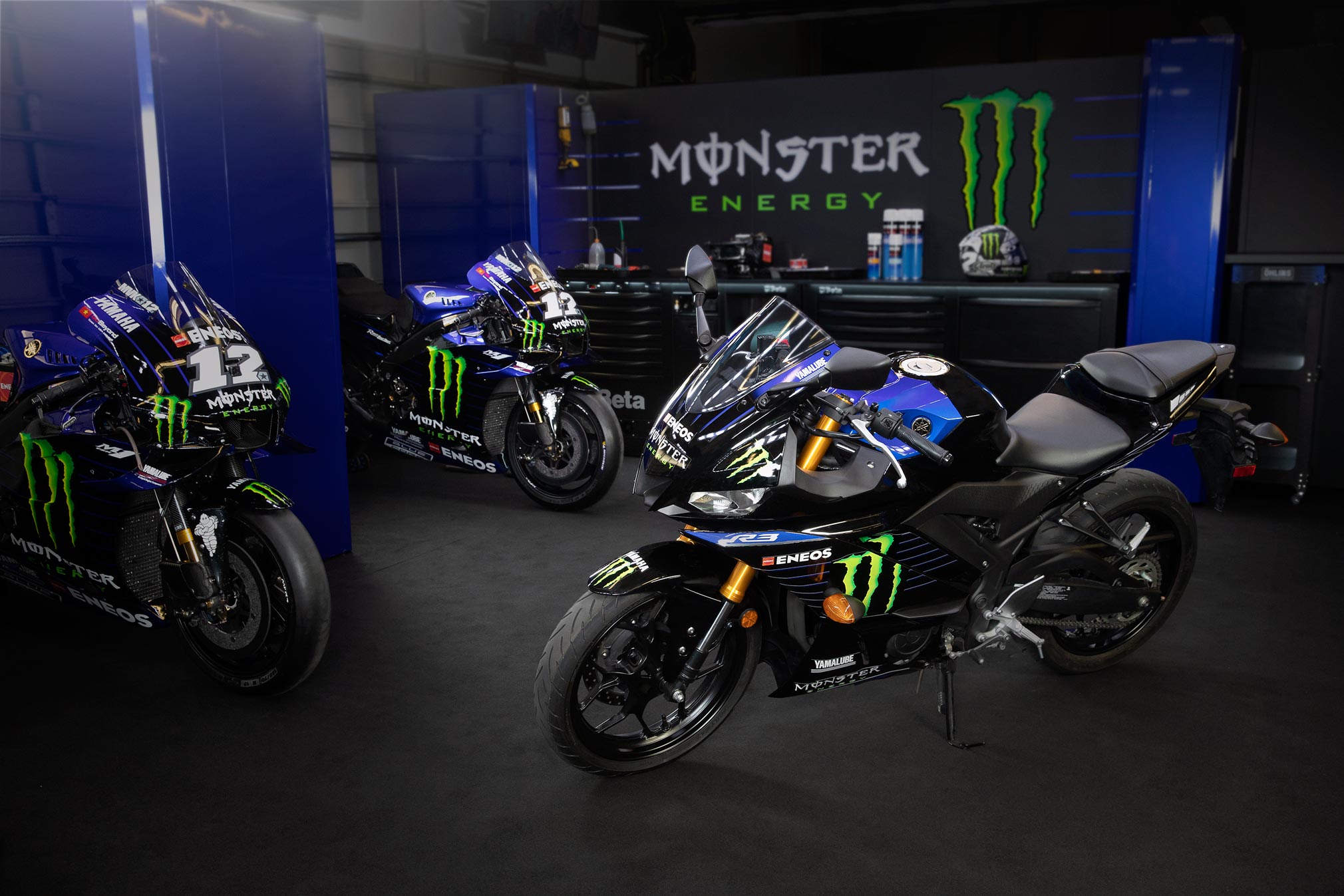 2020 Yamaha YZF-R3 Monster Energy Yamaha MotoGP Edition