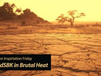 Racing WorldSBK in Brutal 140°F Heat