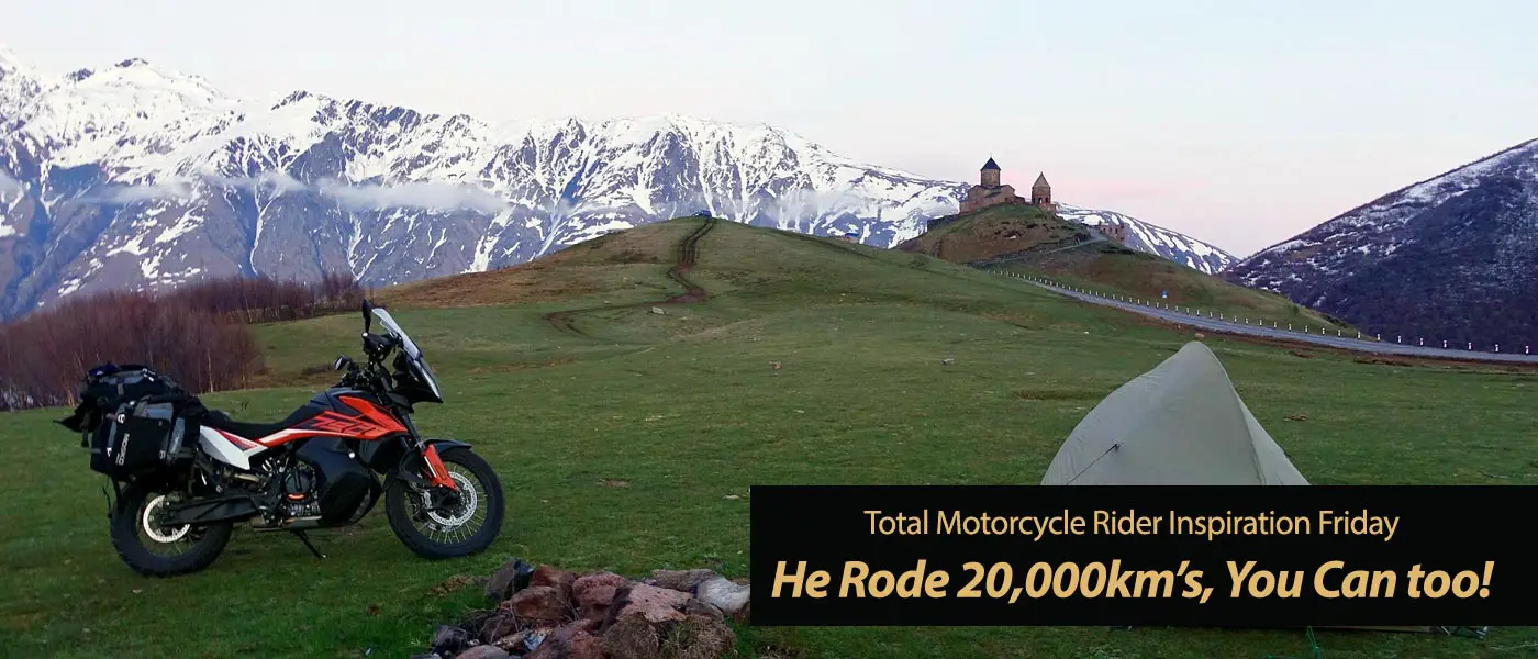 Inspiration Friday: 20000km Madrid to Mongolia 790 Adventure