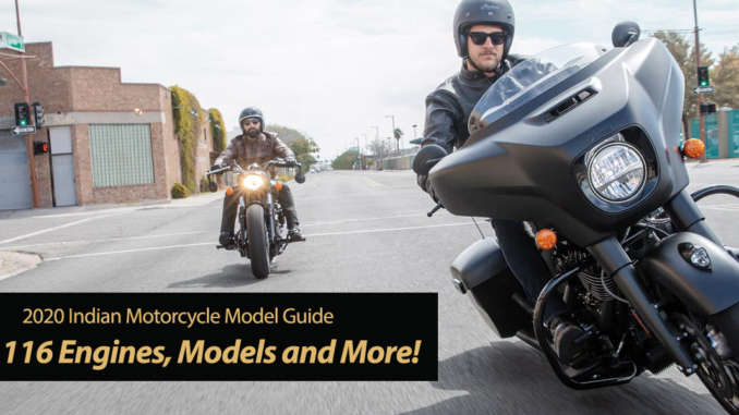 Awesome 2020 Indian Motorcycles - New 116 V-Twins - New Models