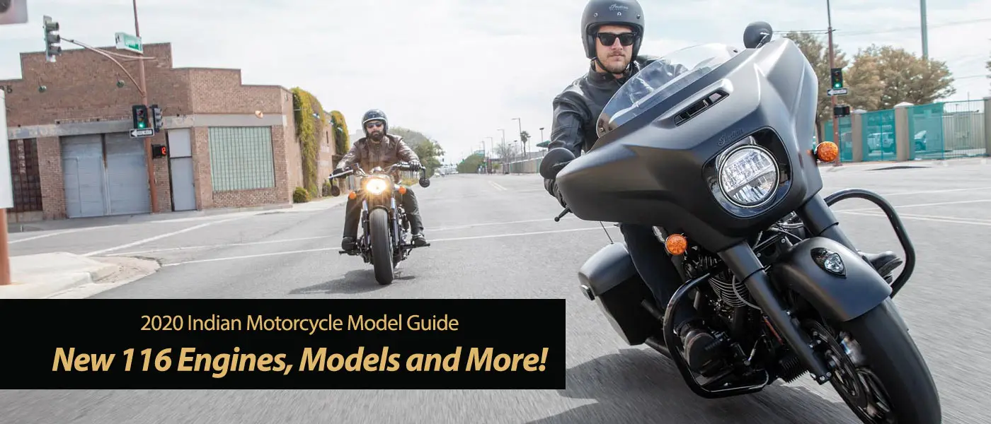 Awesome 2020 Indian Motorcycles - New 116 V-Twins - New Models