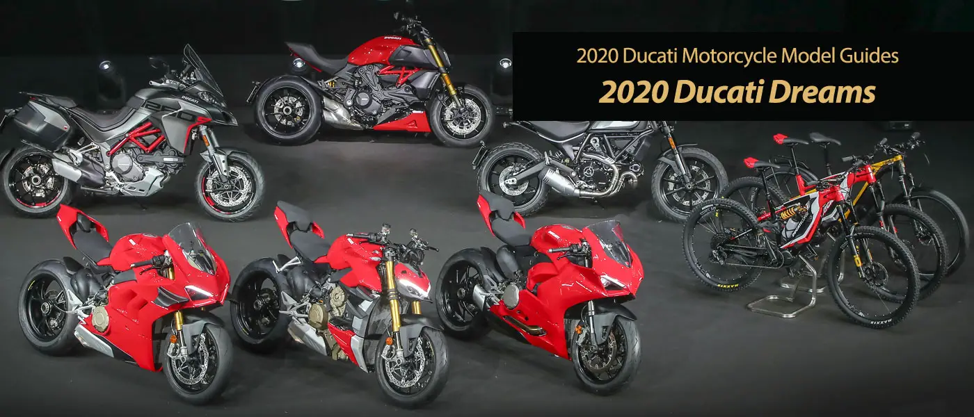 Must See 2020 Ducati Motorcycle Line Launched!