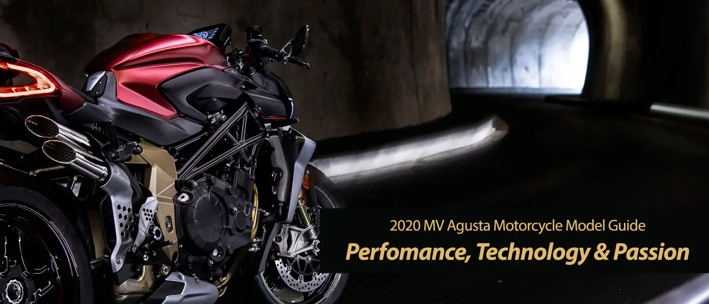 2020 MV Agusta: Perfomance and Technology With No Compromise