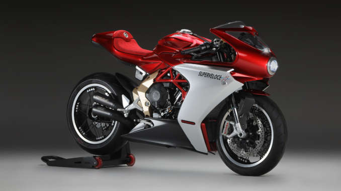 2020 MV Agusta Superveloce 800 Series Oro