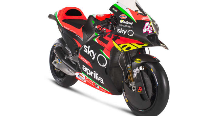 New 2020 Aprilia RS-GP MotoGP Bike Launched with V90 Engine