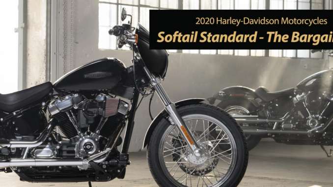 New 2020 Harley-Davidson Softail Standard - The Bargain Big Boy Bike