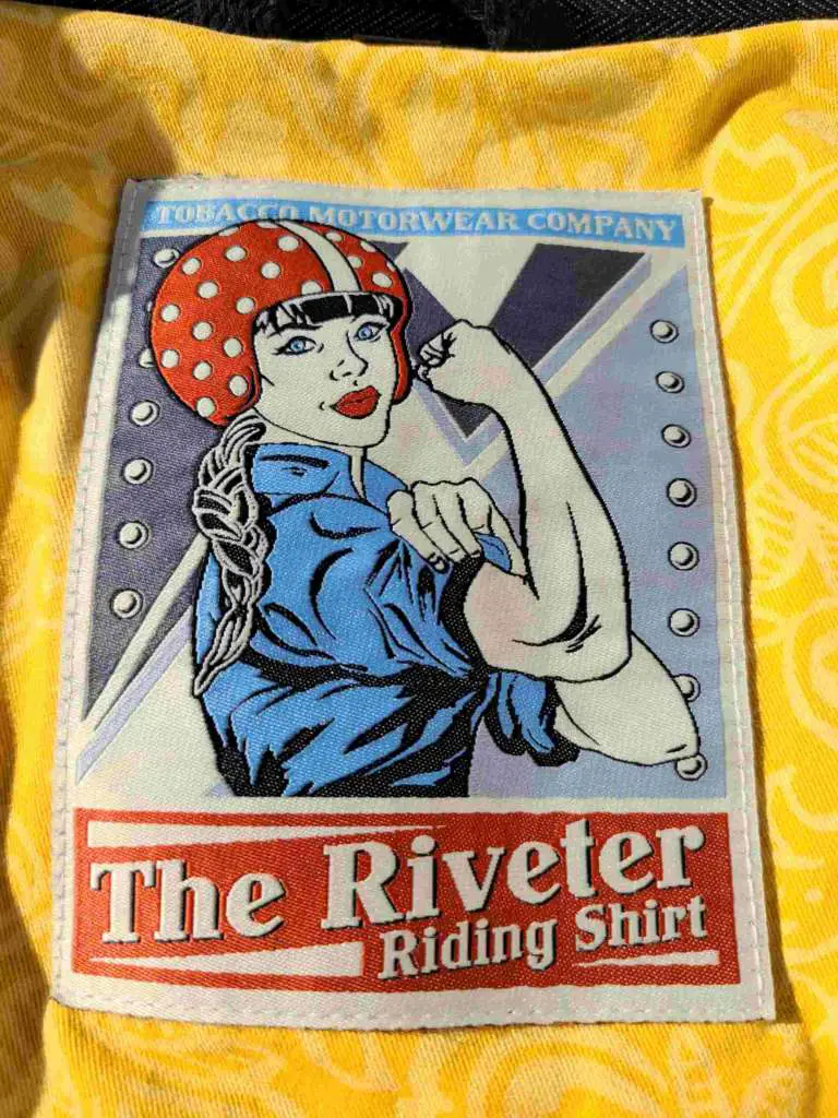 Tobacco MotorWear Riveter Riding Shirt