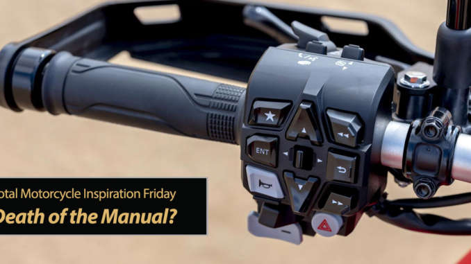 Inspiration Friday: The Death of Manual Transmission?