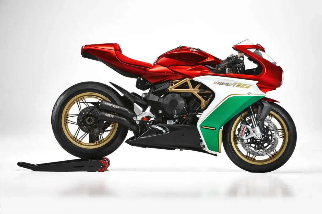 2021 MV Agusta Superveloce 75th Anniversary Edition