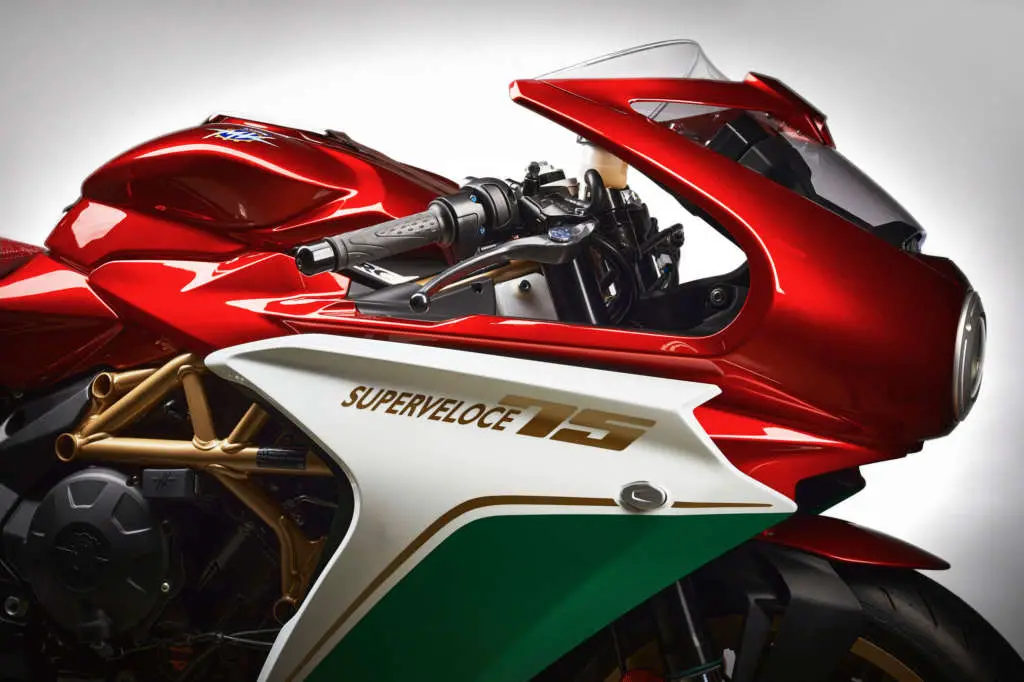 2021 MV Agusta Superveloce 75th Anniversary Edition