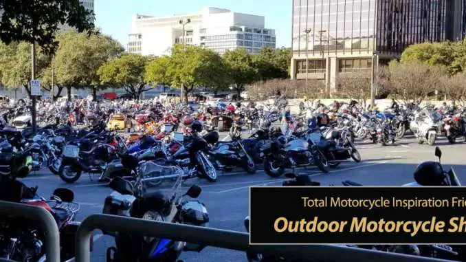 Inspiration Friday: Outdoor Motorcycle Shows