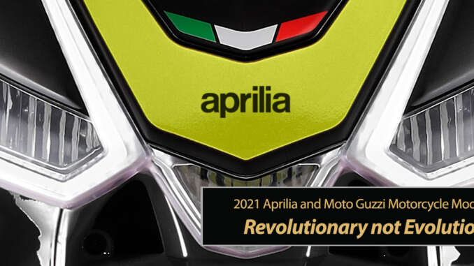 Impressive 2021 Aprilia and Moto Guzzi Models Launched