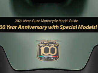 Moto Guzzi Celebrates 100 Year Anniversary with Special Models