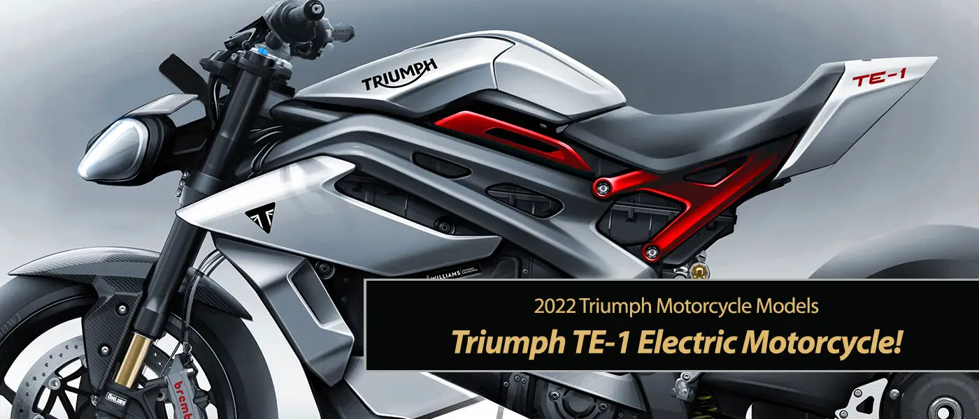 Triumph TE-1 Electric Motorcycle Revolution