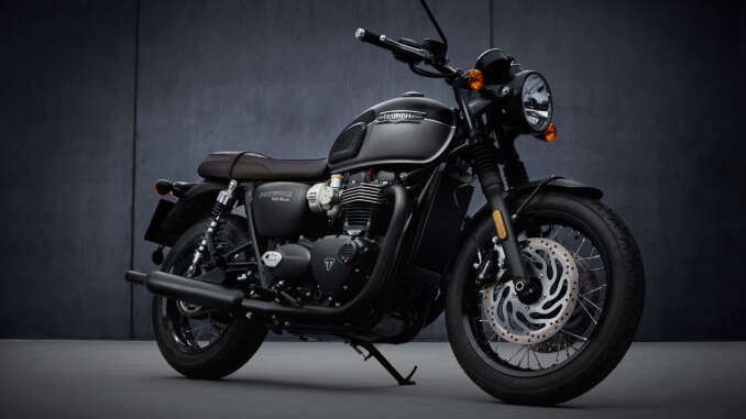 2021 Triumph Bonneville T120 Black