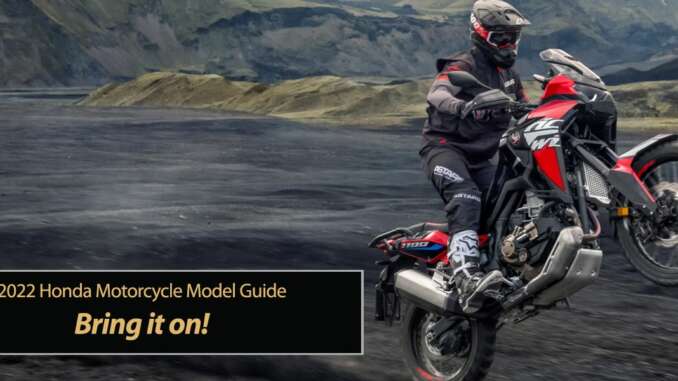 2022 Honda models bring it on!