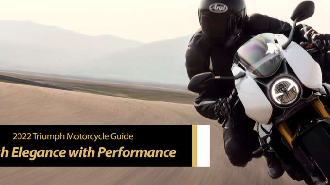 2022 Triumph: British Elegance with Exhilarating Performance