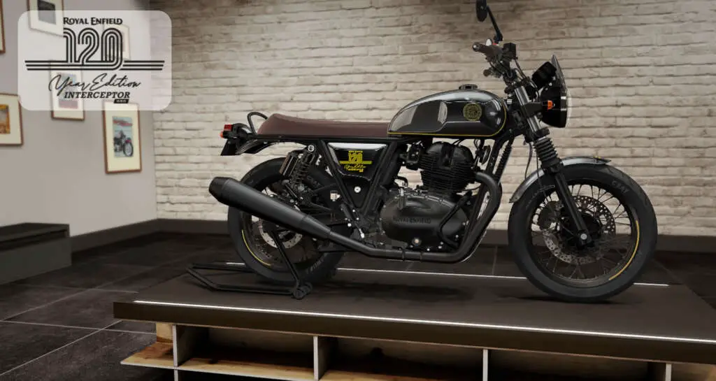 2022 Royal Enfield Interceptor INT 650 120th Anniversary