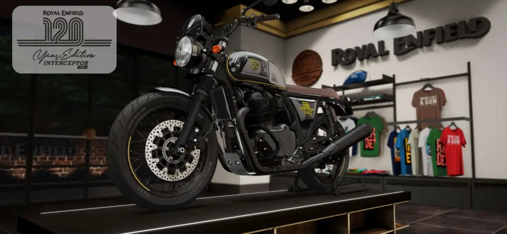 2022 Royal Enfield Interceptor INT 650 120th Anniversary
