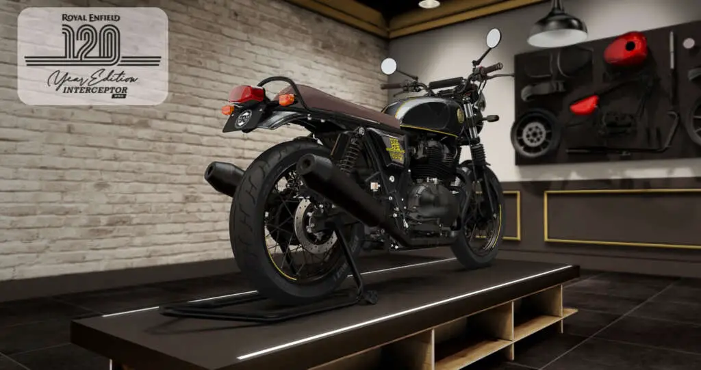 2022 Royal Enfield Interceptor INT 650 120th Anniversary
