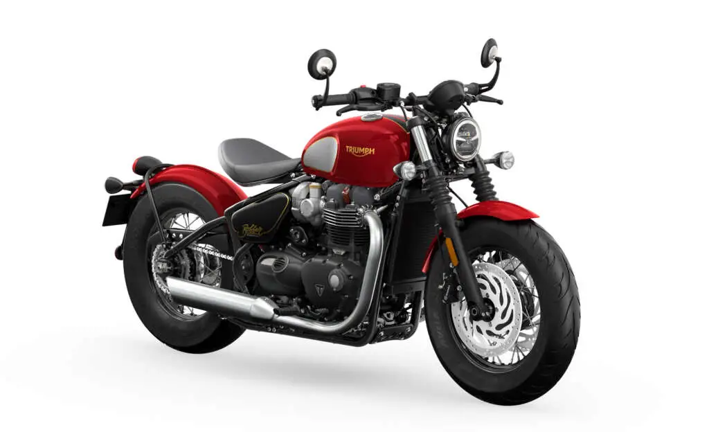 2022 Triumph Bonneville Bobber Gold Line