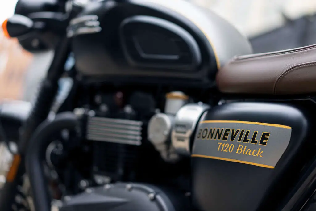 2022 Triumph Bonneville T120 Black Gold Line