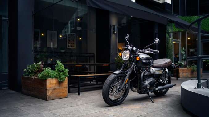 2022 Triumph Bonneville T120 Black Gold Line