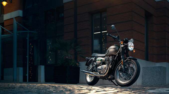 2022 Triumph Bonneville T120 Gold Line