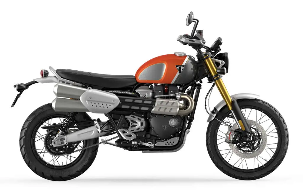 2022 Triumph Scrambler 1200XE Gold Line