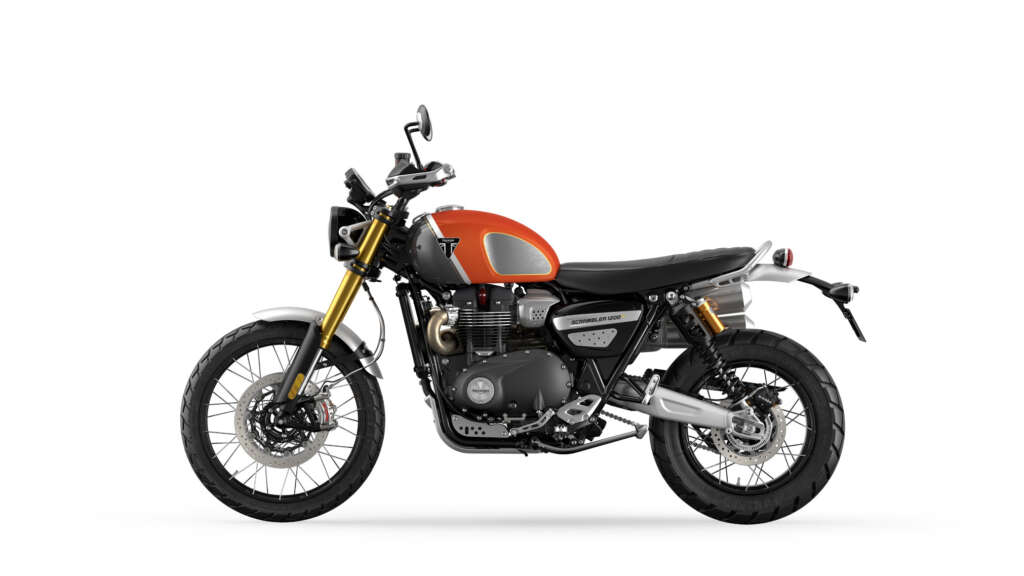 2022 Triumph Scrambler 1200XE Gold Line