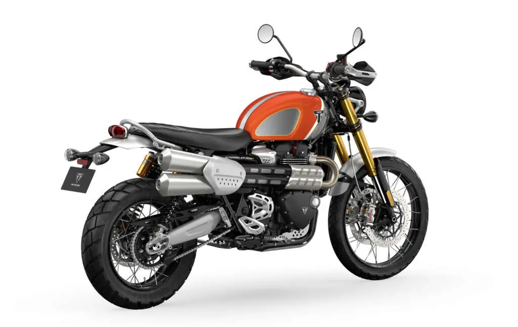 2022 Triumph Scrambler 1200XE Gold Line
