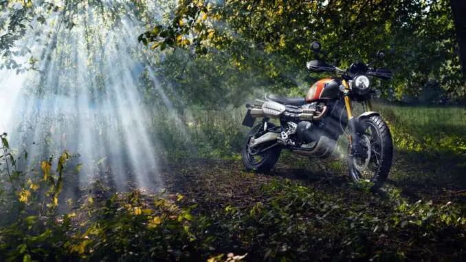 2022 Triumph Scrambler 1200XE Gold Line