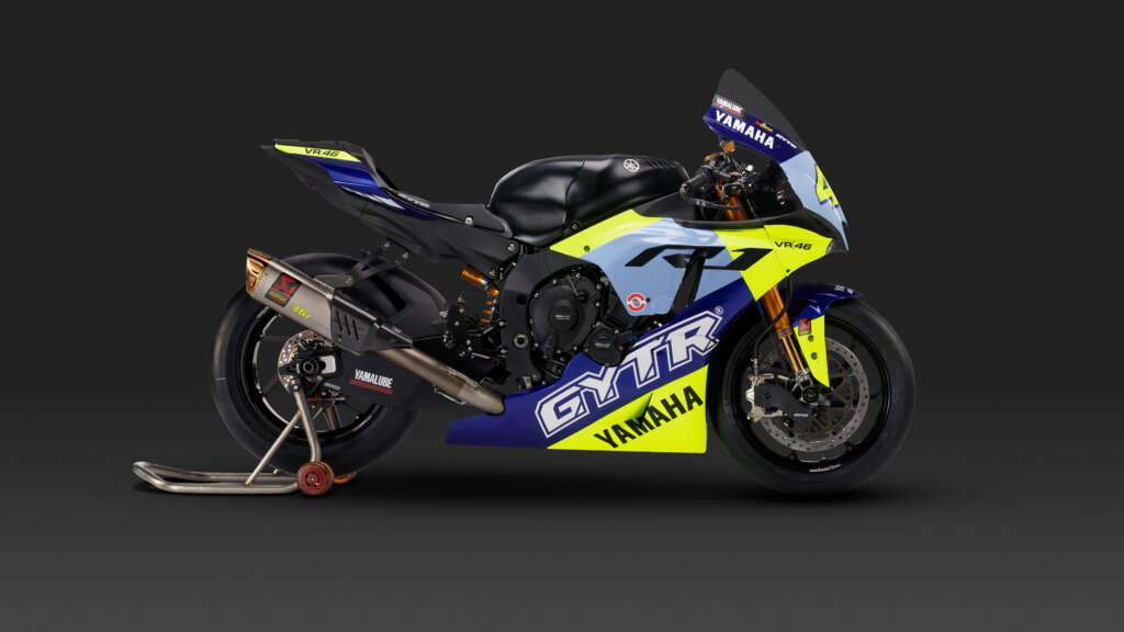 2022 Yamaha YZF-R1 GYTR VR46 Tribute