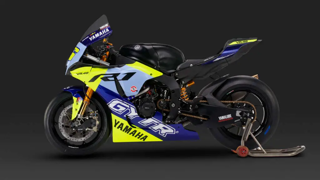 2022 Yamaha YZF-R1 GYTR VR46 Tribute