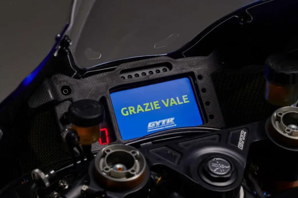 2022 Yamaha YZF-R1 GYTR VR46 Tribute