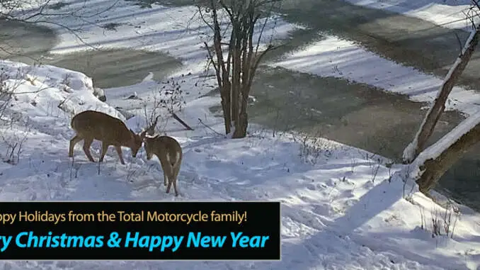 Happy Holidays from the Total Motorcycle family!