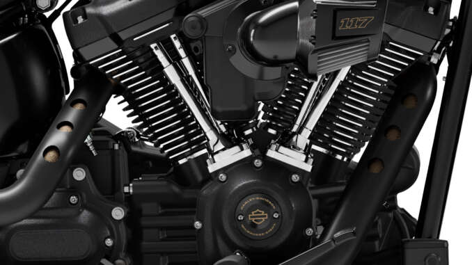 2022 Harley-Davidson Milwaukee-Eight 117 V-Twin engine