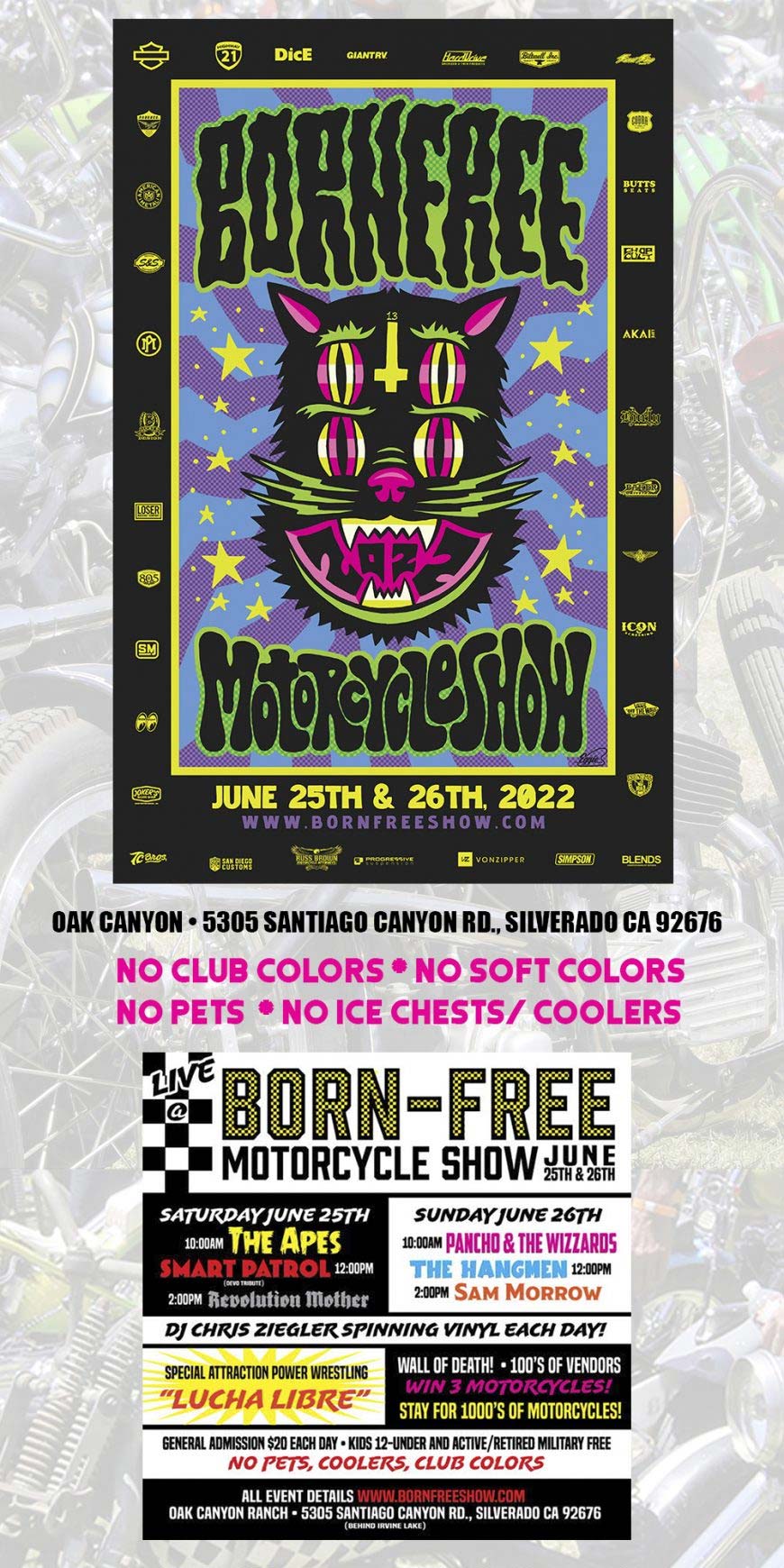 Inspiration Friday #203: Born Free Motorcycle Show Texas