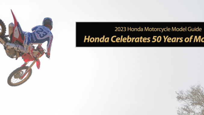New 2023 Honda Motocross Bikes Unveiled